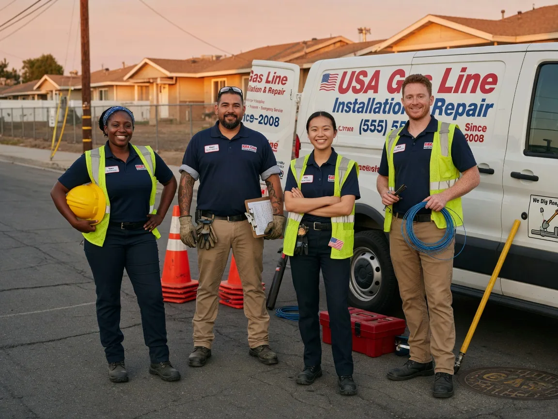 Gas Line Installation company in Pawnee, TX